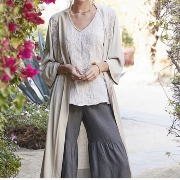 NWT JOHNNY WAS Silk Blend Kimono/Duster SZ S - Picture 2 of 8